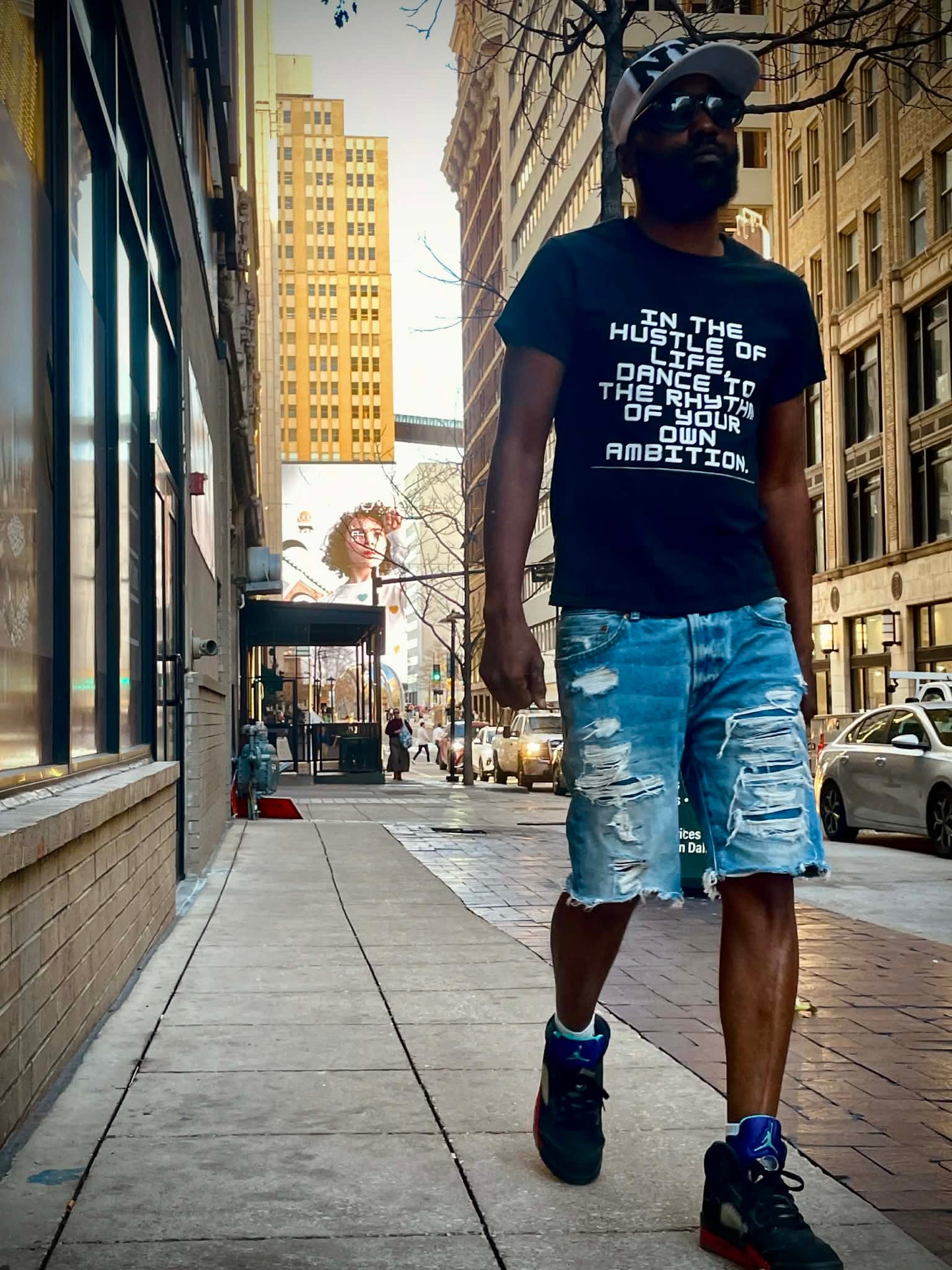 HUSTLE AND AMBITION T-SHIRT